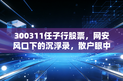 300311任子行股票，网安风口下的沉浮录，散户眼中的希望与泡沫
