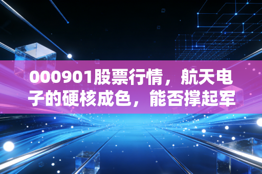 000901股票行情,航天电子的硬核成色,能否撑起军工股的下半场?