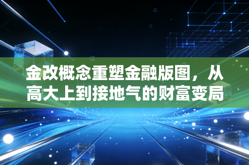 金改概念重塑金融版图,从高大上到接地气的财富变局
