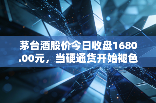 茅台酒股价今日收盘1680.00元,当硬通货开始褪色,我们该如何理解当下的白酒信仰?