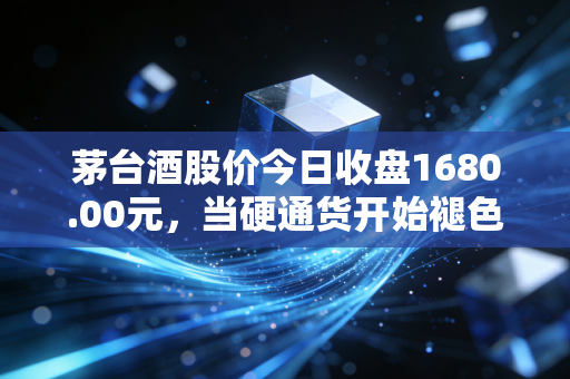 茅台酒股价今日收盘1680.00元,当硬通货开始褪色,我们该如何理解当下的白酒信仰?