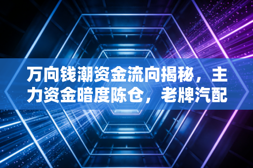 万向钱潮资金流向揭秘，主力资金暗度陈仓，老牌汽配龙头能否迎来第二春？