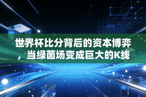世界杯比分背后的资本博弈,当绿茵场变成巨大的K线图