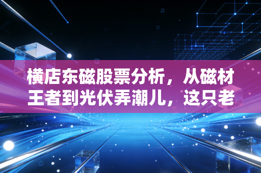 横店东磁股票分析,从磁材王者到光伏弄潮儿,这只老牌白马还能打吗?