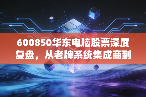 600850华东电脑股票深度复盘,从老牌系统集成商到云赛智联的华丽转身,这只上海国资科技股还有多少想象空间?