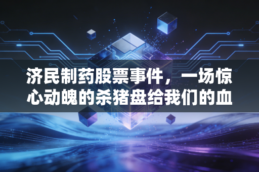 详细阅读:济民制药股票事件,一场惊心动魄的杀猪盘给我们的血泪教训 济民制药股票事件,一场惊心动魄的杀猪盘给我们的血泪教训