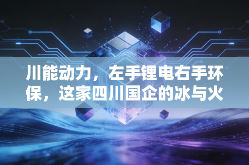 川能动力,左手锂电右手环保,这家四川国企的冰与火之歌