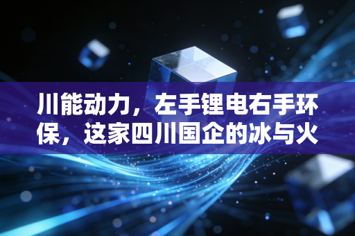 川能动力，左手锂电右手环保，这家四川国企的冰与火之歌