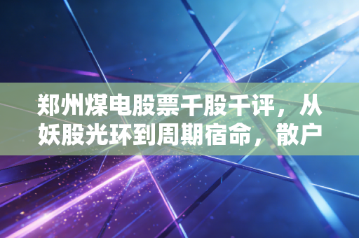 郑州煤电股票千股千评，从妖股光环到周期宿命，散户眼中的豫地煤电还能红多久？