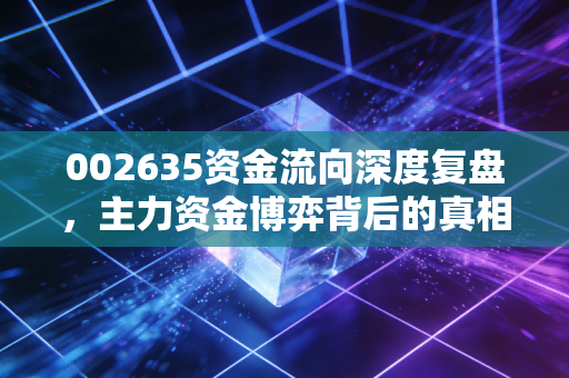 002635资金流向深度复盘,主力资金博弈背后的真相与散户生存法则