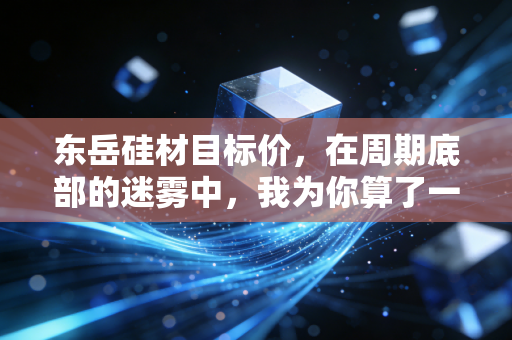 东岳硅材目标价，在周期底部的迷雾中，我为你算了一笔未来账