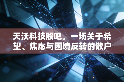 天沃科技股吧，一场关于希望、焦虑与困境反转的散户众生相