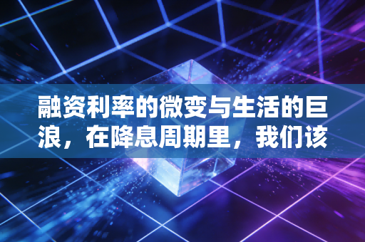 融资利率的微变与生活的巨浪，在降息周期里，我们该如何守住钱袋子