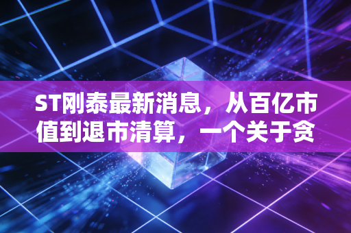 ST刚泰最新消息,从百亿市值到退市清算,一个关于贪婪与毁灭的残酷样本