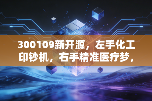 300109新开源,左手化工印钞机,右手精准医疗梦,这只票到底值不值得守?
