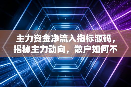 主力资金净流入指标源码，揭秘主力动向，散户如何不再做接盘侠？