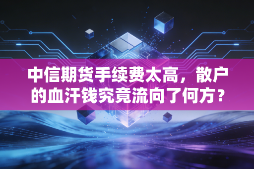 中信期货手续费太高，散户的血汗钱究竟流向了何方？
