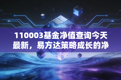 110003基金净值查询今天最新,易方达策略成长的净值波动与我们的投资心态