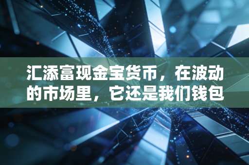 汇添富现金宝货币,在波动的市场里,它还是我们钱包最踏实的守门员吗?