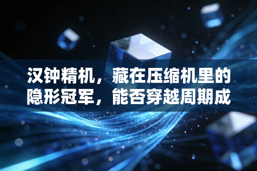 汉钟精机，藏在压缩机里的隐形冠军，能否穿越周期成为隐形长跑王？