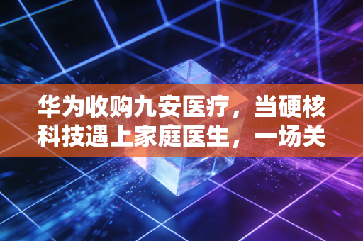 华为收购九安医疗，当硬核科技遇上家庭医生，一场关乎你我健康的万亿级变革即将到来