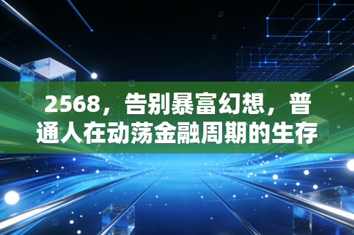 2568,告别暴富幻想,普通人在动荡金融周期的生存法则