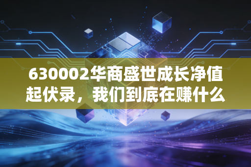 630002华商盛世成长净值起伏录,我们到底在赚什么样的钱?