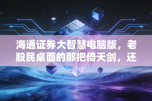 海通证券大智慧电脑版,老股民桌面的那把倚天剑,还是新手的劝退神器?