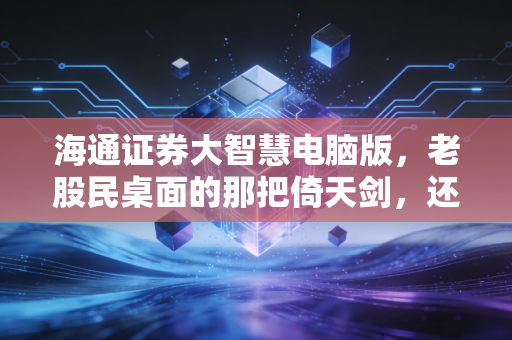 海通证券大智慧电脑版，老股民桌面的那把倚天剑，还是新手的劝退神器？