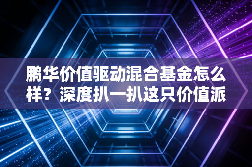 鹏华价值驱动混合基金怎么样？深度扒一扒这只价值派的底色，适合你吗？