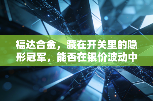 福达合金,藏在开关里的隐形冠军,能否在银价波动中跑出加速度?