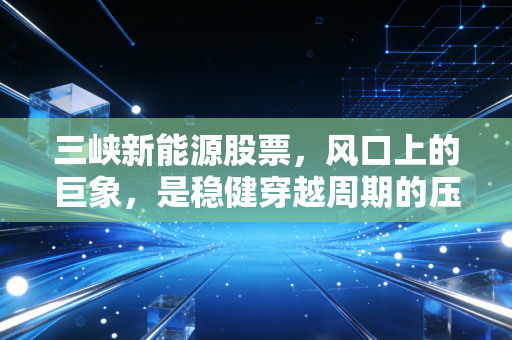 三峡新能源股票，风口上的巨象，是稳健穿越周期的压舱石吗？