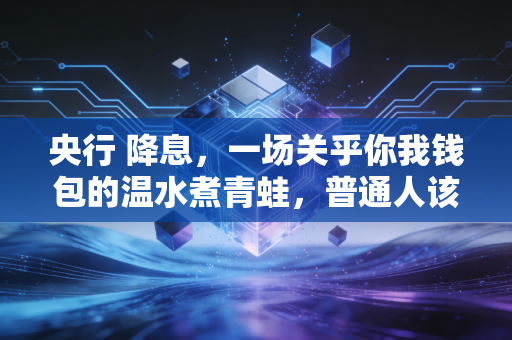 央行 降息，一场关乎你我钱包的温水煮青蛙，普通人该如何突围？