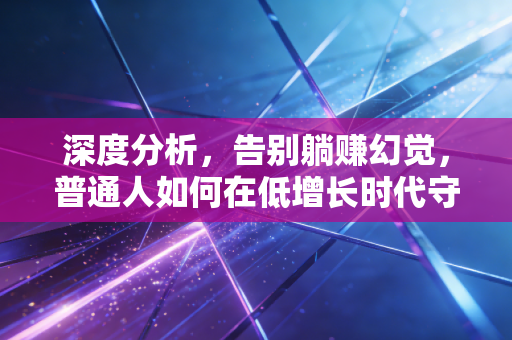 深度分析,告别躺赚幻觉,普通人如何在低增长时代守住财富?