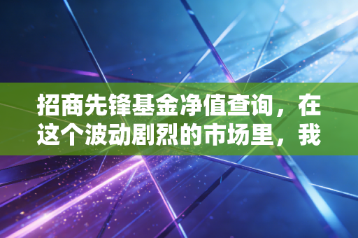 招商先锋基金净值查询,在这个波动剧烈的市场里,我们该如何守住钱袋子?