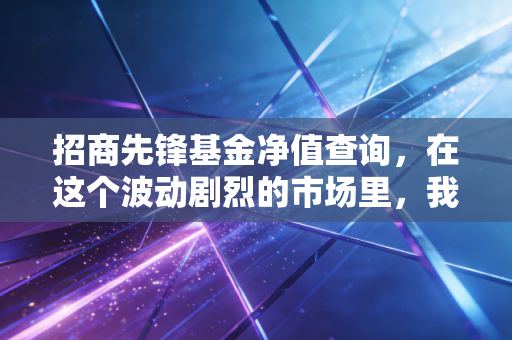 招商先锋基金净值查询，在这个波动剧烈的市场里，我们该如何守住钱袋子？