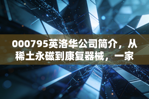 000795英洛华公司简介，从稀土永磁到康复器械，一家被低估的隐形冠军样本？