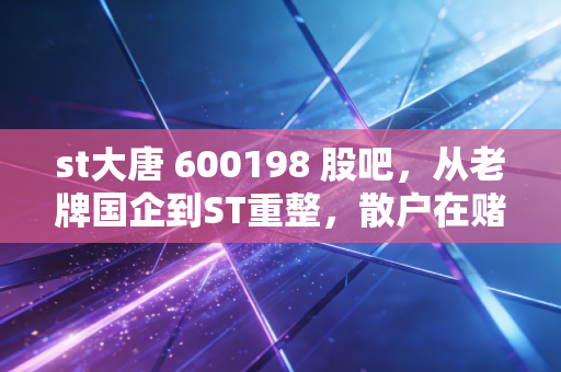 st大唐 600198 股吧,从老牌国企到ST重整,散户在赌场里的悲欢离合