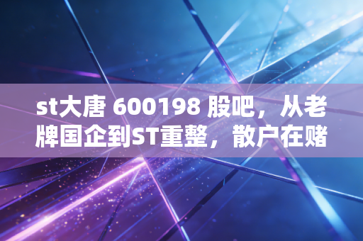 st大唐 600198 股吧，从老牌国企到ST重整，散户在赌场里的悲欢离合