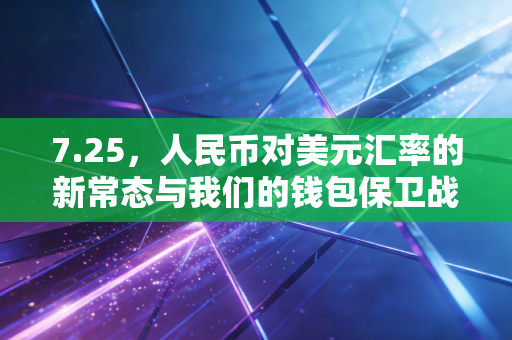 7.25,人民币对美元汇率的新常态与我们的钱包保卫战