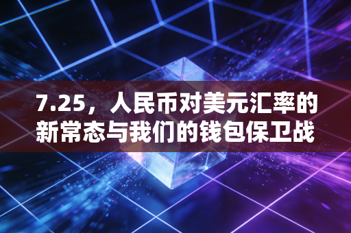 7.25,人民币对美元汇率的新常态与我们的钱包保卫战