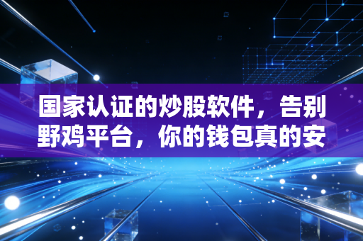 国家认证的炒股软件,告别野鸡平台,你的钱包真的安全了吗?
