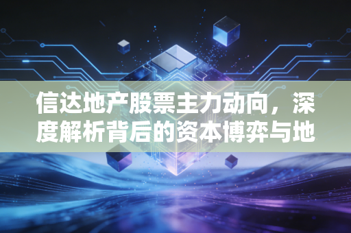 信达地产股票主力动向,深度解析背后的资本博弈与地产新逻辑