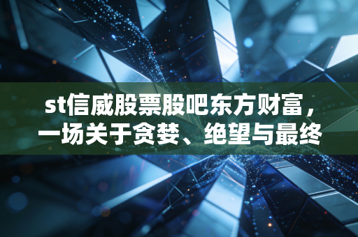 st信威股票股吧东方财富,一场关于贪婪、绝望与最终沉默的A股启示录