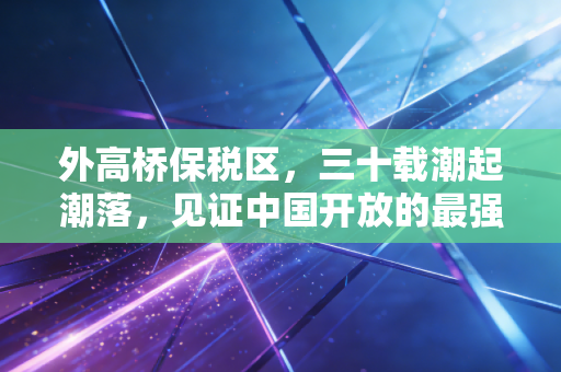 外高桥保税区,三十载潮起潮落,见证中国开放的最强心跳