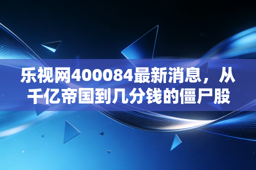 乐视网400084最新消息,从千亿帝国到几分钱的僵尸股,贾跃亭的烂摊子到底还要坑多少人?