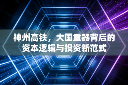 神州高铁，大国重器背后的资本逻辑与投资新范式