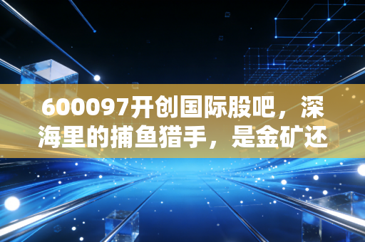 600097开创国际股吧,深海里的捕鱼猎手,是金矿还是寂寞的等待?