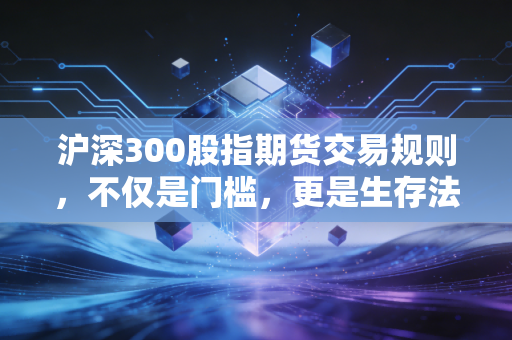 沪深300股指期货交易规则,不仅是门槛,更是生存法则