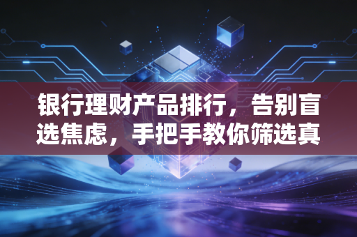 银行理财产品排行,告别盲选焦虑,手把手教你筛选真正的优质好物